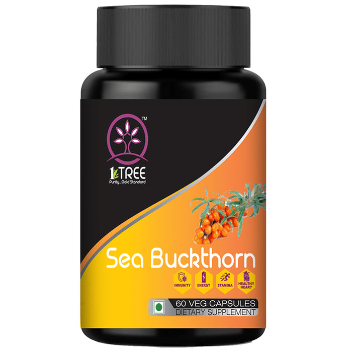1 Tree Sea Buckthorn Veg Capsule
bottle of 60 vegicaps