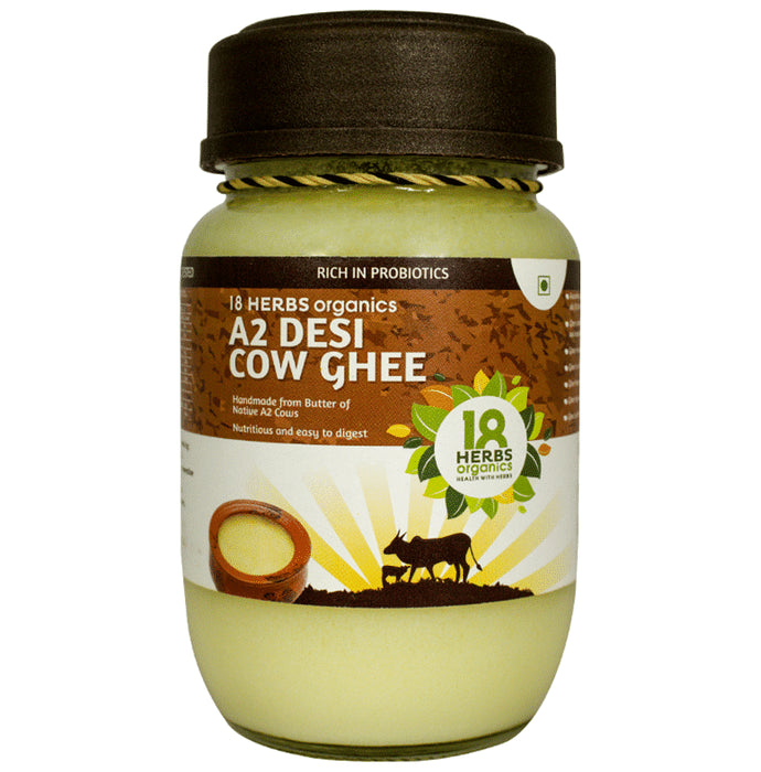 18 Herbs Organics A2 Desi Cow Ghee
jar of 200 ml Paste
