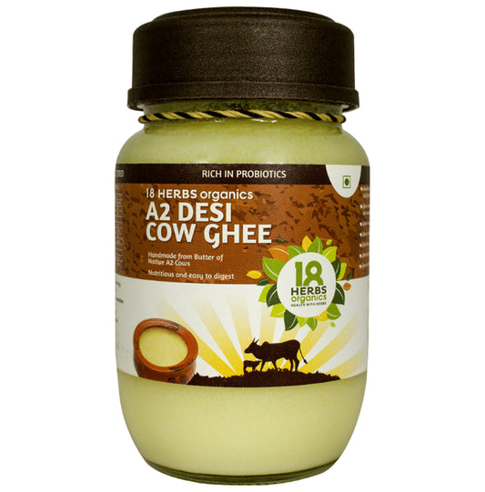 18 Herbs Organics A2 Desi Cow Ghee
jar of 200 ml Paste