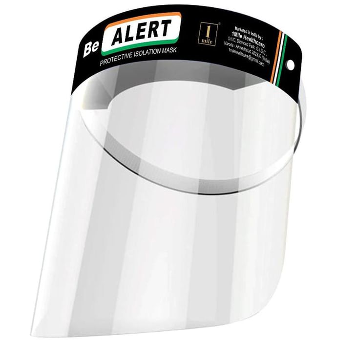 1Mile 500 micron Be Alert Protective Isolation Mask
box of 2 units