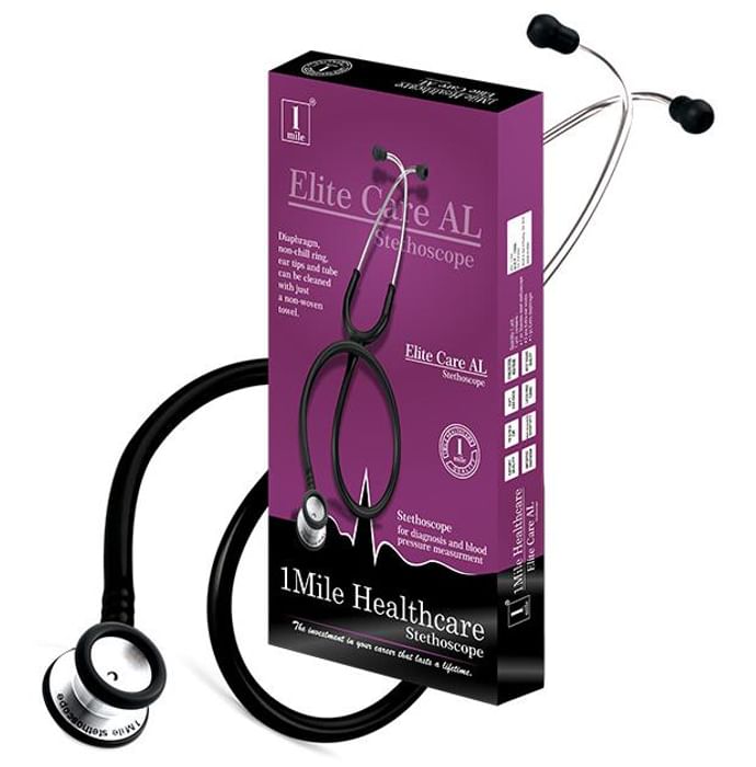 1Mile Healthcare Elite Care AL Stethoscope
box of 1 Unit