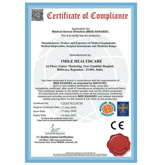 1Mile Household Glove Universal
box of 50 Pair of Gloves