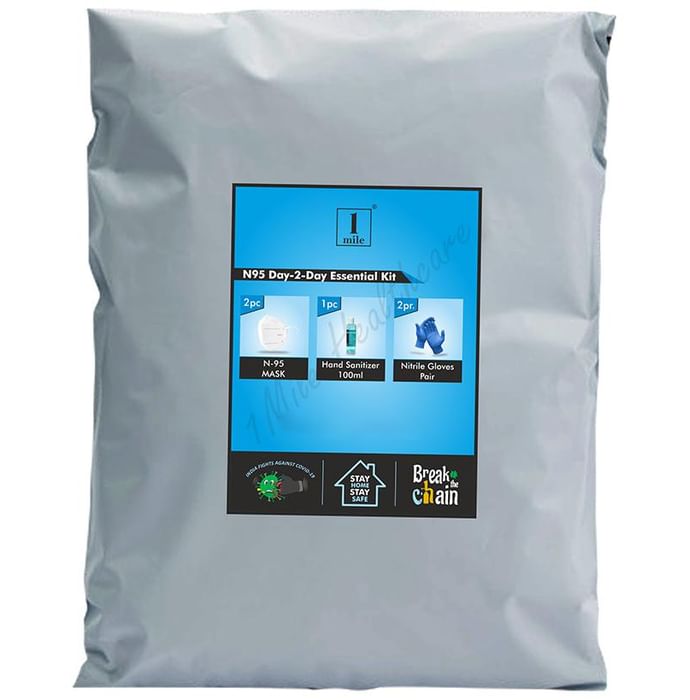 1Mile N95 Day-2-Day Essential Kit
packet of 1 Kit