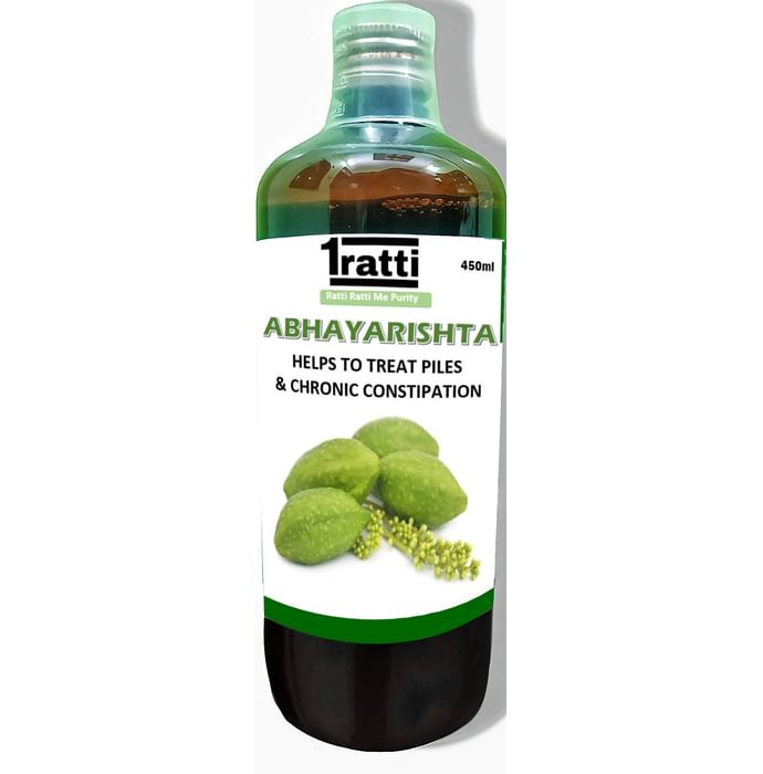 1ratti Abhayarishta (450ml Each)
combo pack of 2 bottles