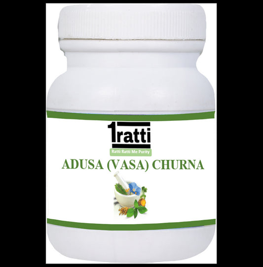 1ratti Adusa (Vasa) Churna
bottle of 100 gm Churna