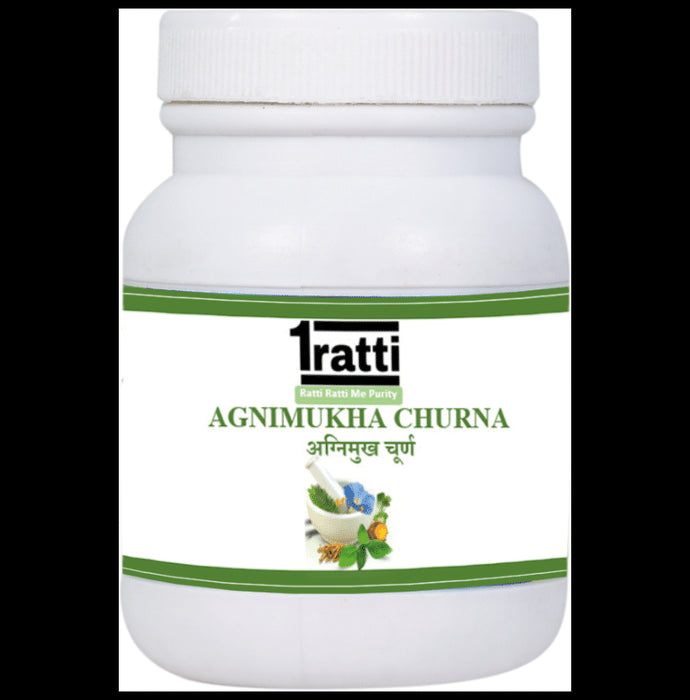 1ratti Agnimukha Churna (100gm Each)
combo pack of 2 bottles