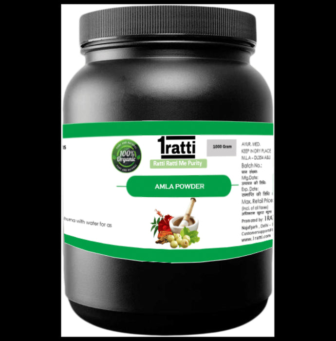 1ratti Amla Powder
jar of 1000 gm Powder