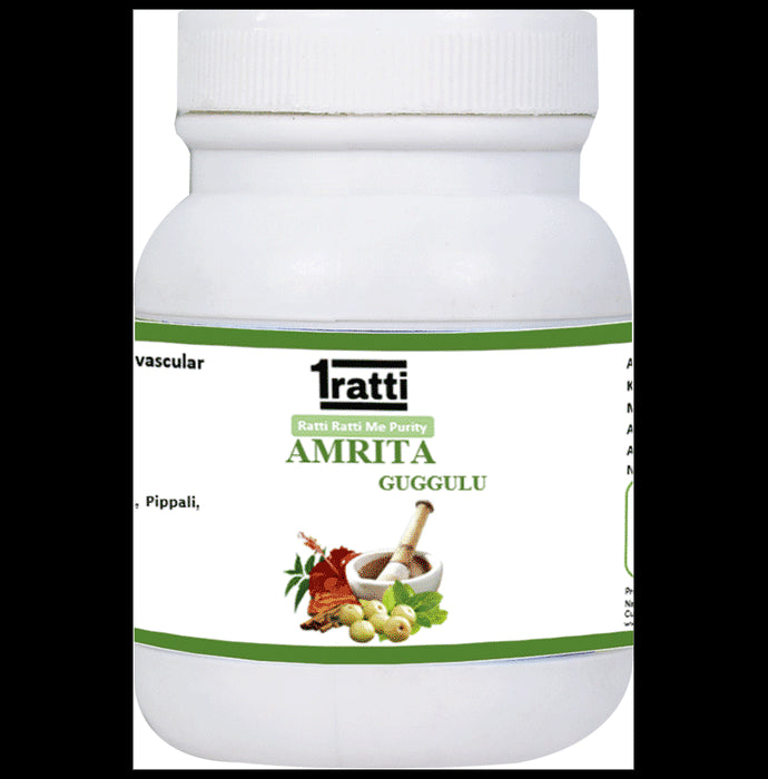 1ratti Amrita Guggulu
bottle of 250 tablets