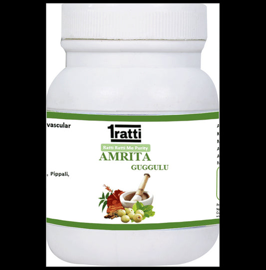 1ratti Amrita Guggulu
bottle of 250 tablets