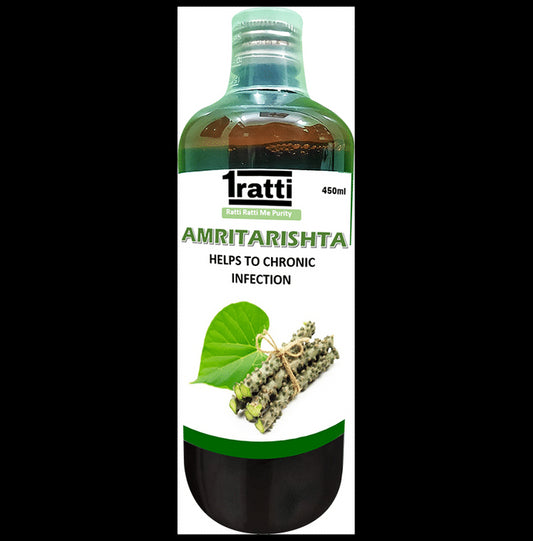 1ratti Amritarishta (450ml Each)
combo pack of 2 bottles