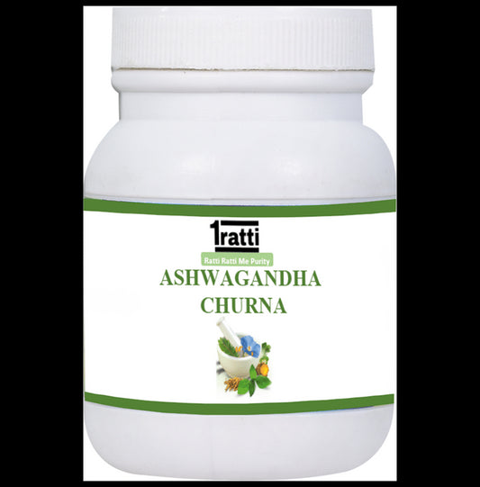 1ratti Ashwagandha Churna
bottle of 100 gm Churna