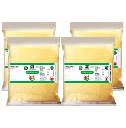 1ratti Ashwagandha Powder (1000gm Each)
combo pack of 4 Packs