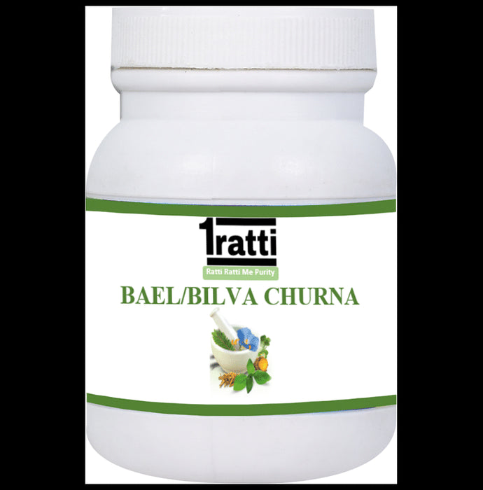 1ratti Bael/Bilva Churna
bottle of 100 gm Churna