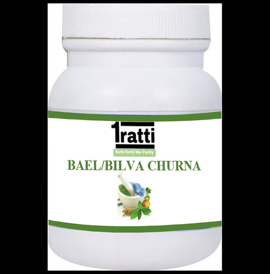 1ratti Bael/Bilva Churna
bottle of 100 gm Churna