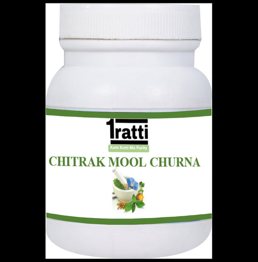 1ratti Chitrak Mool Churna
bottle of 100 gm Churna
