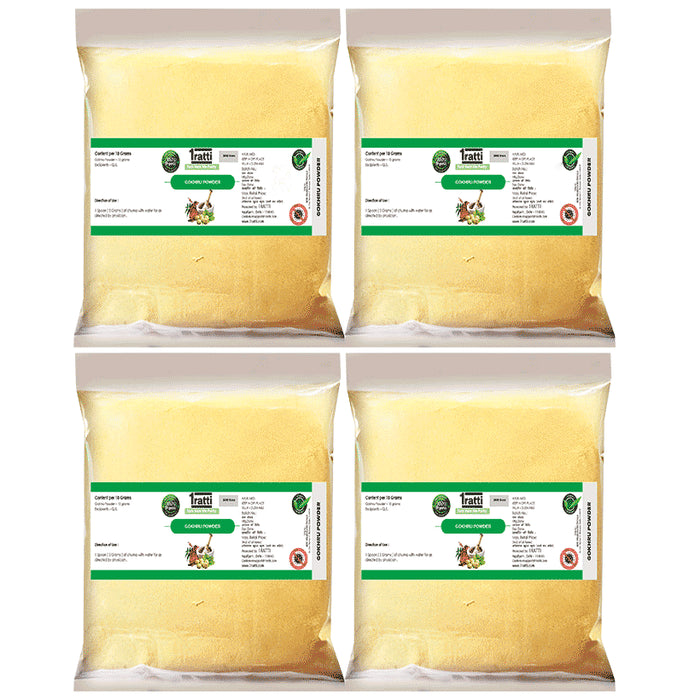 1ratti Gokhru Powder (1000gm Each)
combo pack of 4 Packs