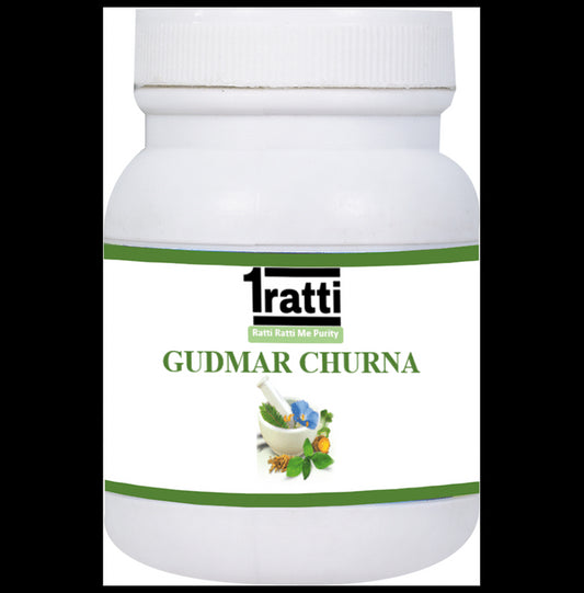 1ratti Gudmar Churna
bottle of 100 gm Churna