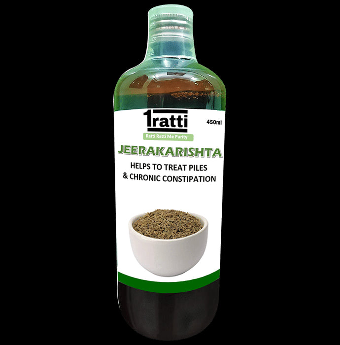 1ratti Jeerakarishta (450ml Each)
combo pack of 2 bottles