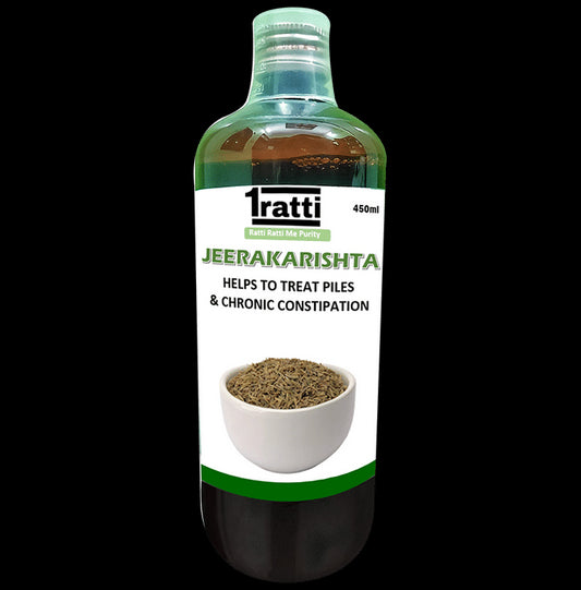 1ratti Jeerakarishta (450ml Each)
combo pack of 2 bottles
