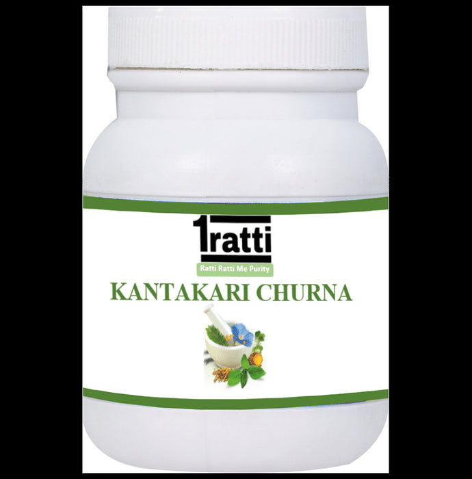 1ratti Kantakari Churna
bottle of 100 gm Churna