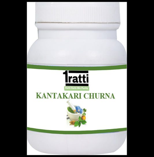 1ratti Kantakari Churna
bottle of 100 gm Churna