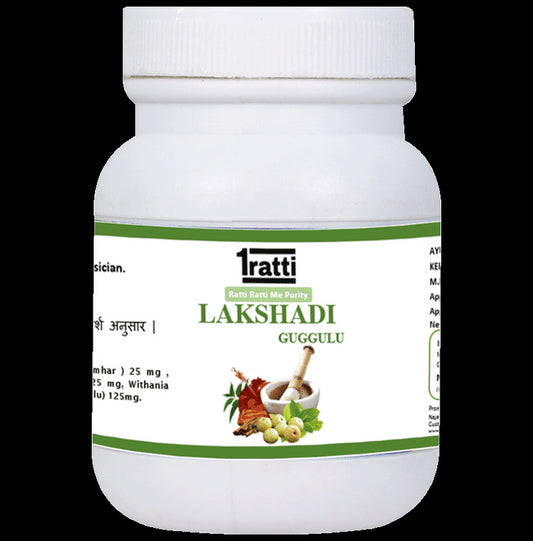 1ratti lakshadi Guggulu Tablet
bottle of 250 tablets