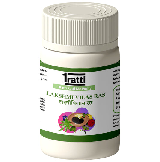 1ratti Lakshmi Vilas Ras (60 Each)
combo pack of 2 bottles
