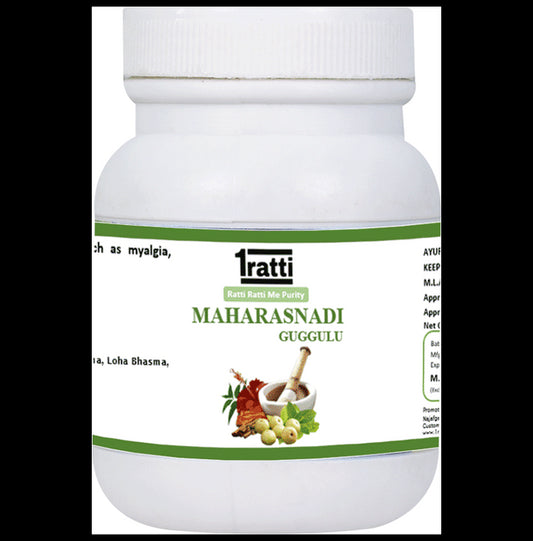 1ratti Maharasnadi Guggulu Tablet
bottle of 250 tablets