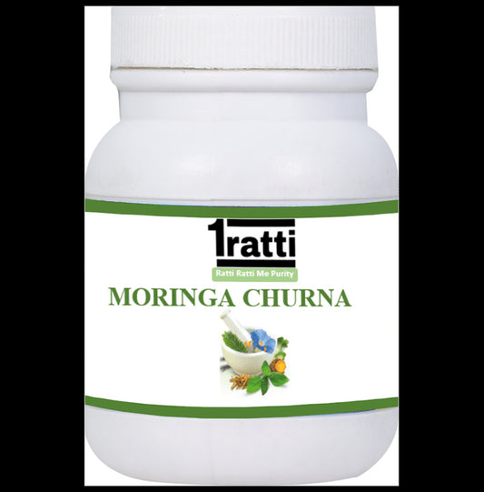 1ratti Moringa Churna
bottle of 100 gm Churna