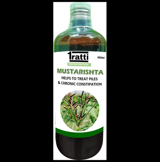 1ratti Mustarishta (450ml Each)
combo pack of 2 bottles