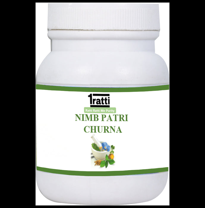 1ratti Nimb Patri Churna
bottle of 100 gm Churna