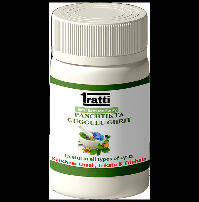 1ratti Panchtikta Ghrit Guggulu Tablet
bottle of 60 tablets