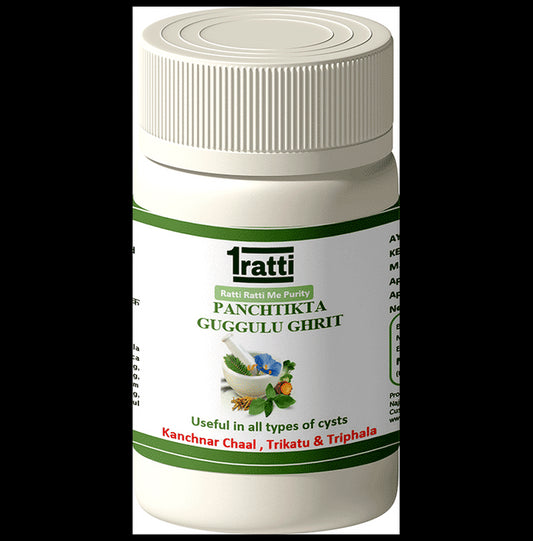 1ratti Panchtikta Guggulu Ghrit
bottle of 120 tablets