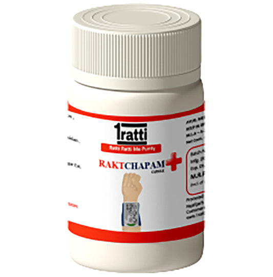 1ratti Raktchapam+ Capsule
bottle of 60 capsules