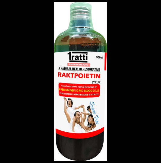 1ratti Raktpoietin Syrup (500ml Each)
combo pack of 2 bottles