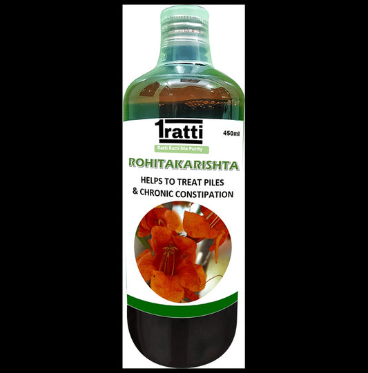 1ratti Rohitakarishta (450ml Each)
combo pack of 2 bottles