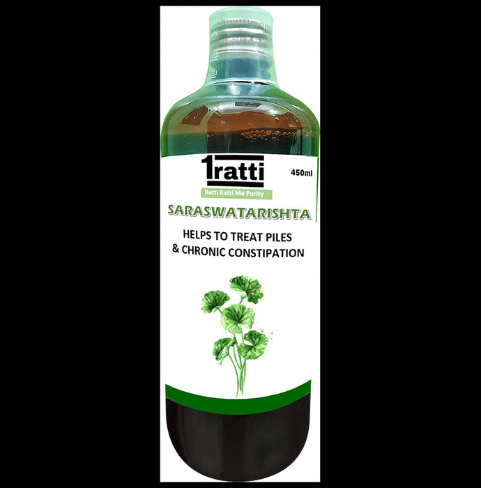 1ratti Saraswatarishta (450ml Each)
combo pack of 2 bottles