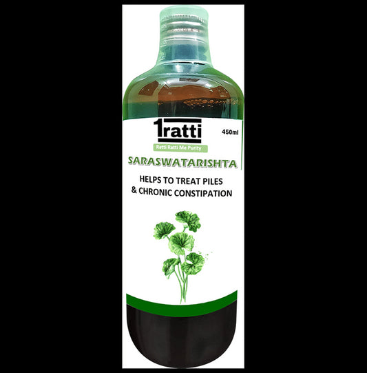 1ratti Saraswatarishta (450ml Each)
combo pack of 2 bottles