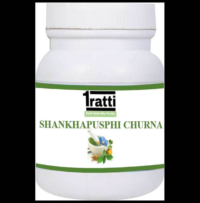 1ratti Shankhapushpi Churna
bottle of 100 gm Churna