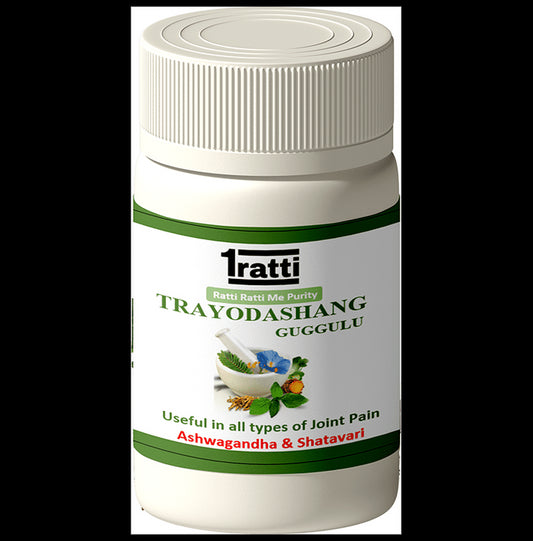 1ratti Trayodashang Guggulu Tablet
bottle of 60 tablets