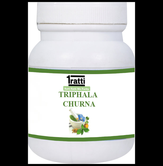 1ratti Triphala Churna
bottle of 100 gm Churna