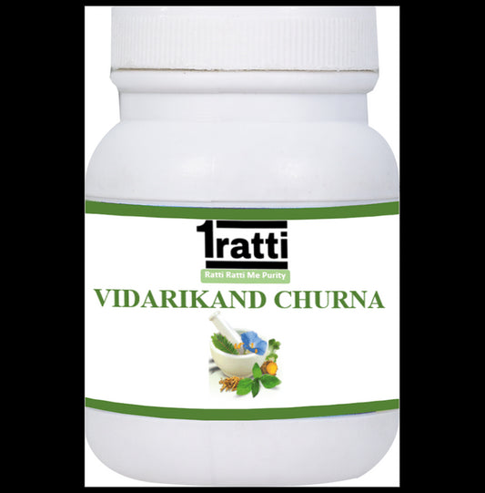 1ratti Vidarikand Churna
bottle of 100 gm Churna