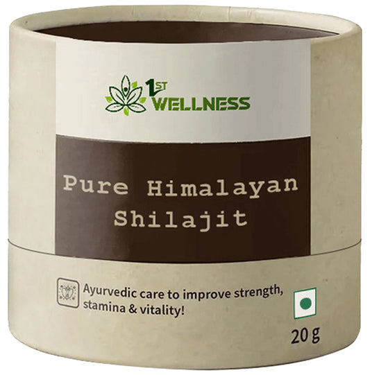 1st Wellness Pure Himalayan shilajit Resin
jar of 20 gm Resin