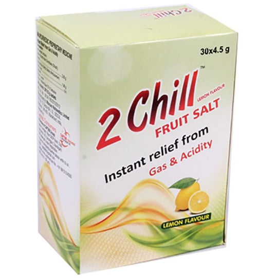2 Chill Fruit Salt Lemon
packet of 4.5 gm Sachet