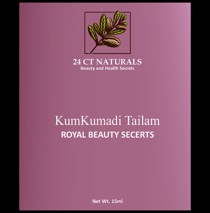24 CT Naturals Kumkumadi Tailam
bottle of 15 ml Oil