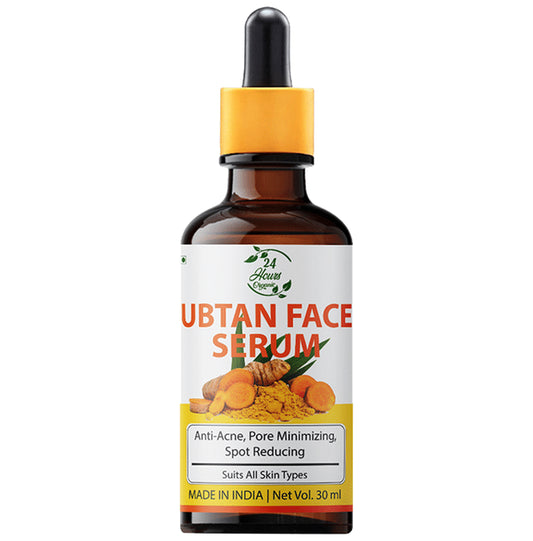 24 Hours Organic Ubtan Face Serum (30ml Each)
box of 1 Bottle