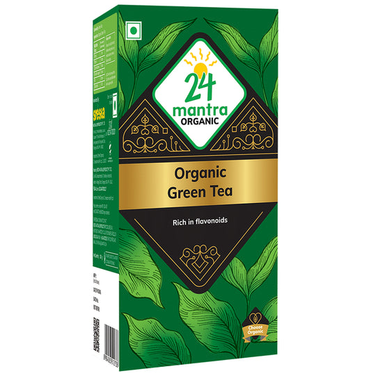 24 Mantra Organic Green Tea
box of 100 gm Tea