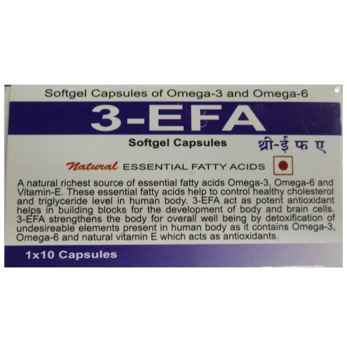 3 Efa Capsule
strip of 10 capsules