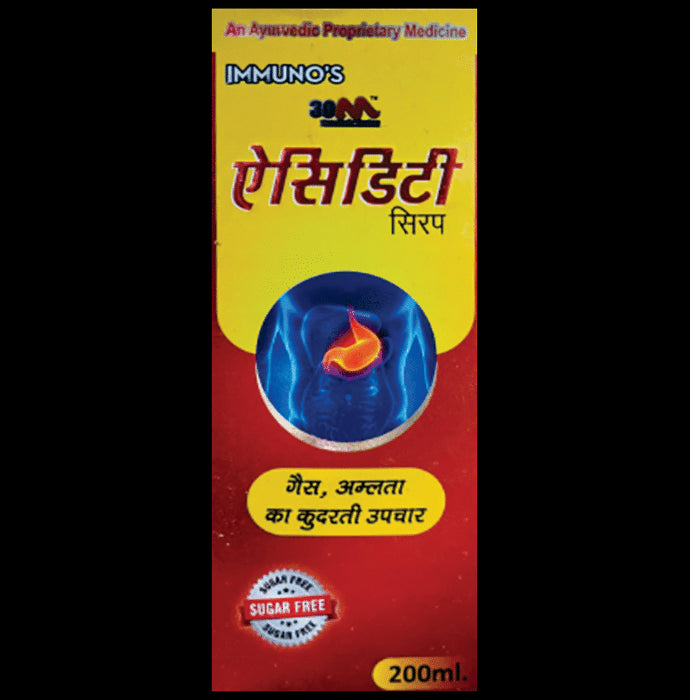 30M Acidity Syrup (200ml Each) Sugar Free
combo pack of 5 bottles