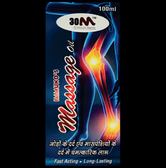 30M Immuno's Massage Oil (100ml Each)
combo pack of 2 bottles